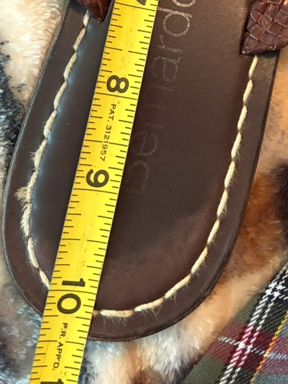 Bernardo Miami Thong Sandal ~ size 9M ~ brown braided - Picture 11 of 16
